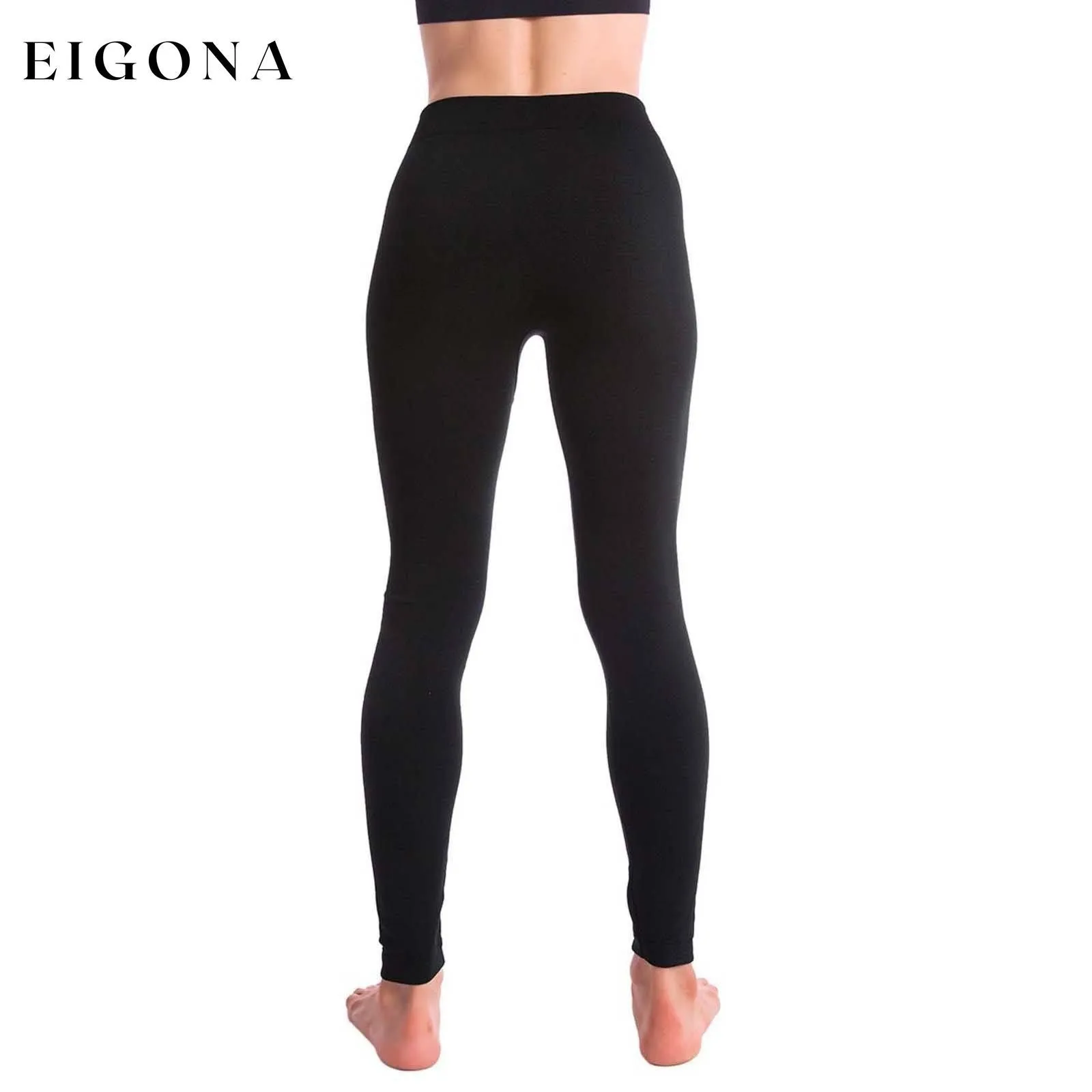 5-Pack: Women's Premium Fleece-Lined Leggings