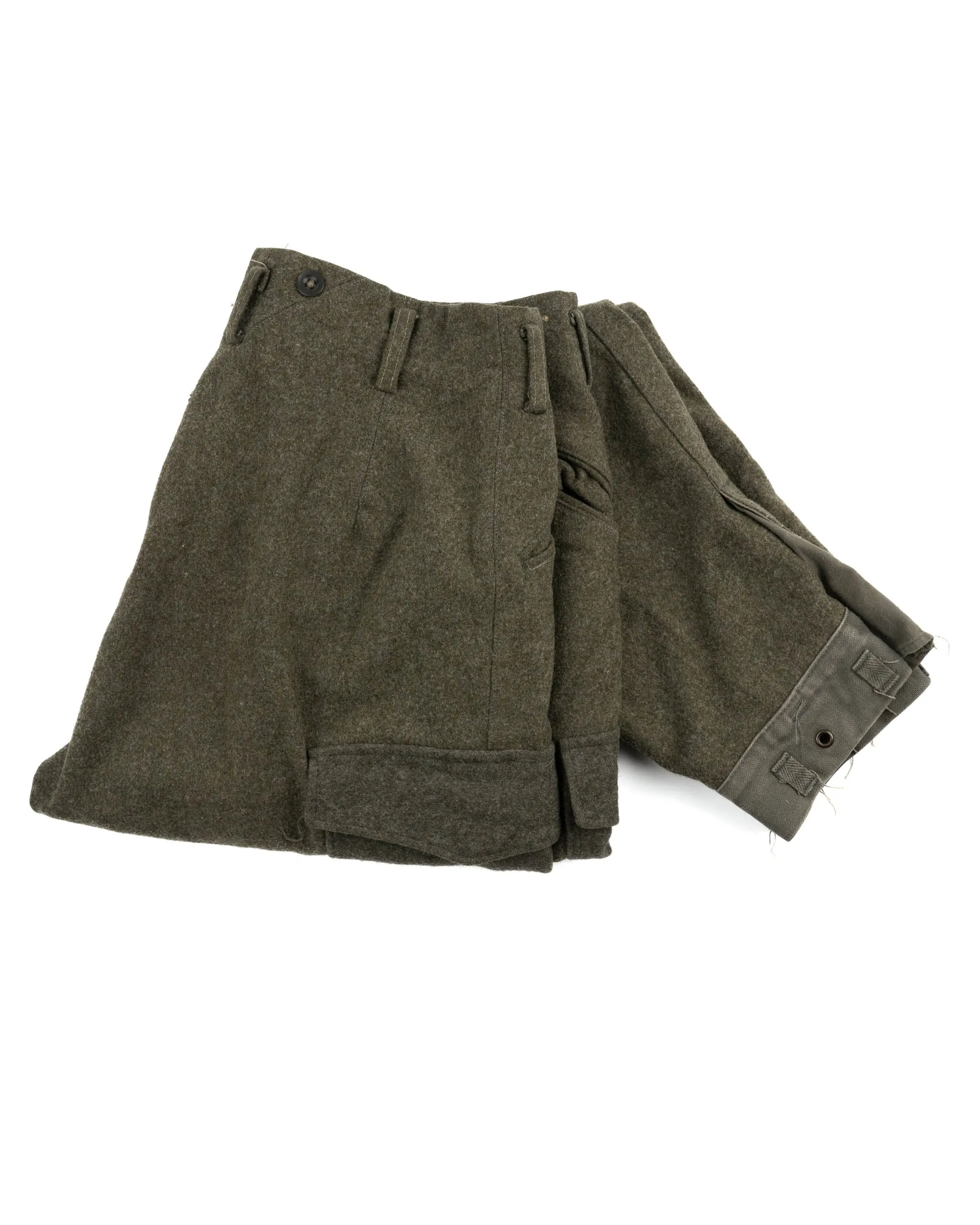 50’s Wool Military Trousers - 30” x 30”