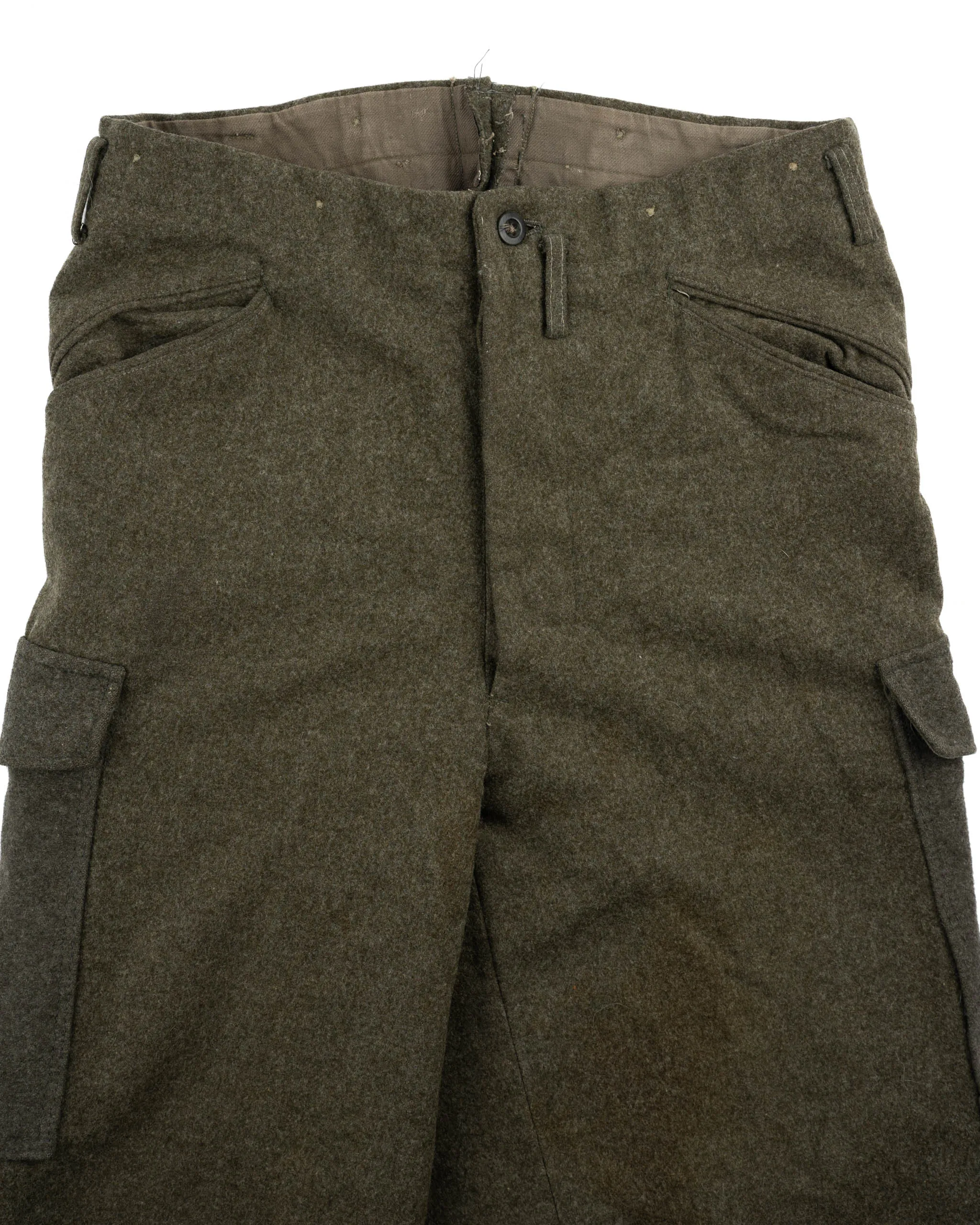 50’s Wool Military Trousers - 30” x 30”