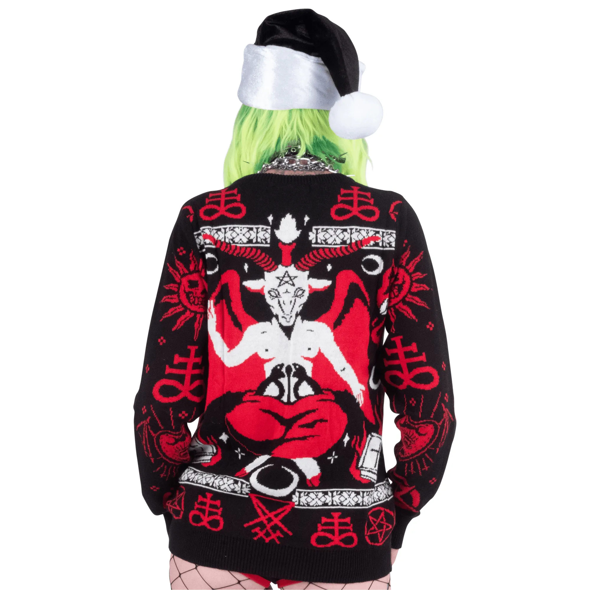 Baphoclaus Christmas Knit Sweater