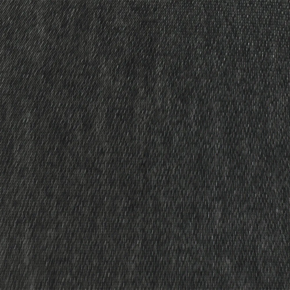 Basic Black-White Texture Stretch Wool Knit Fabric