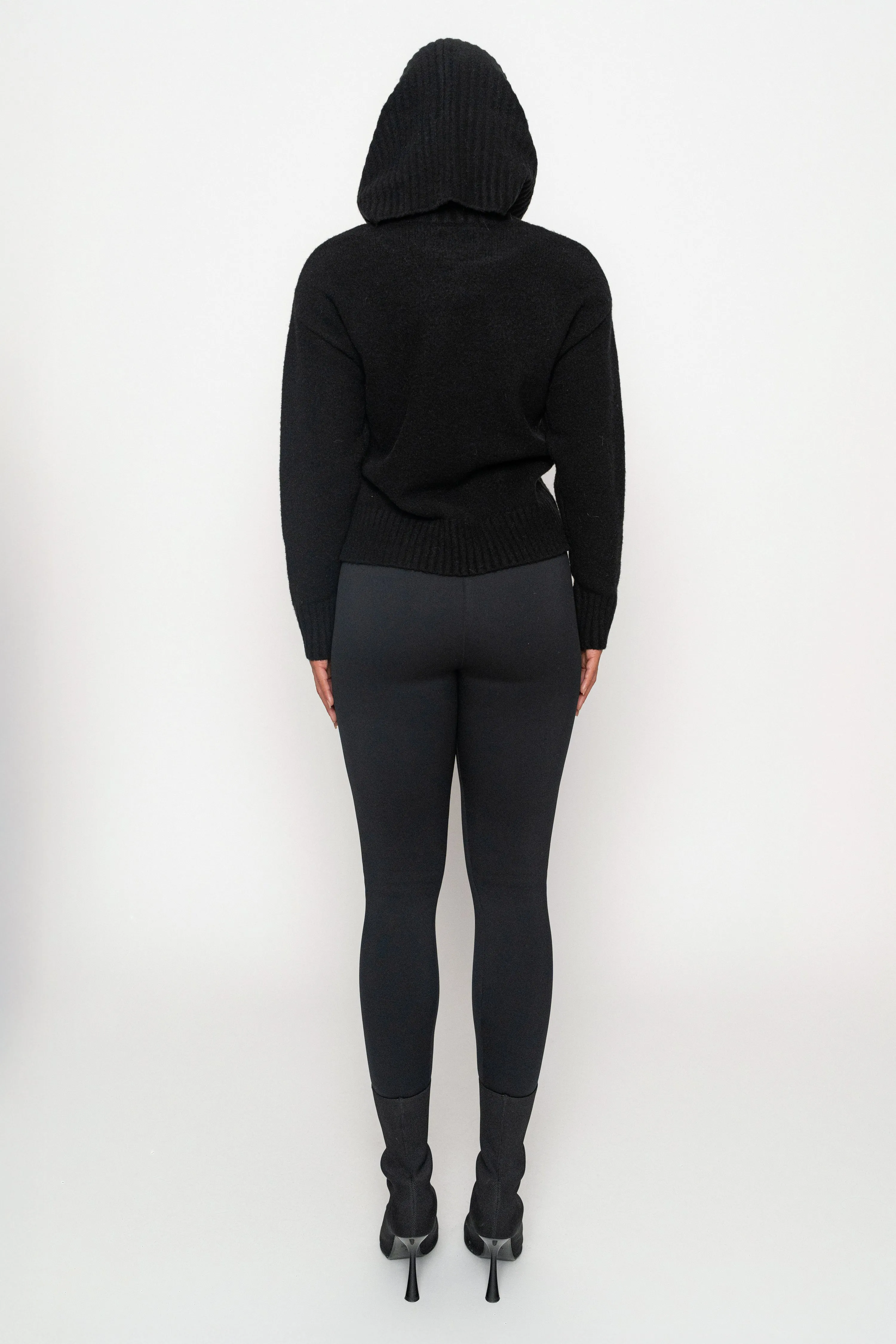 Black Essential High-Waist Leggings