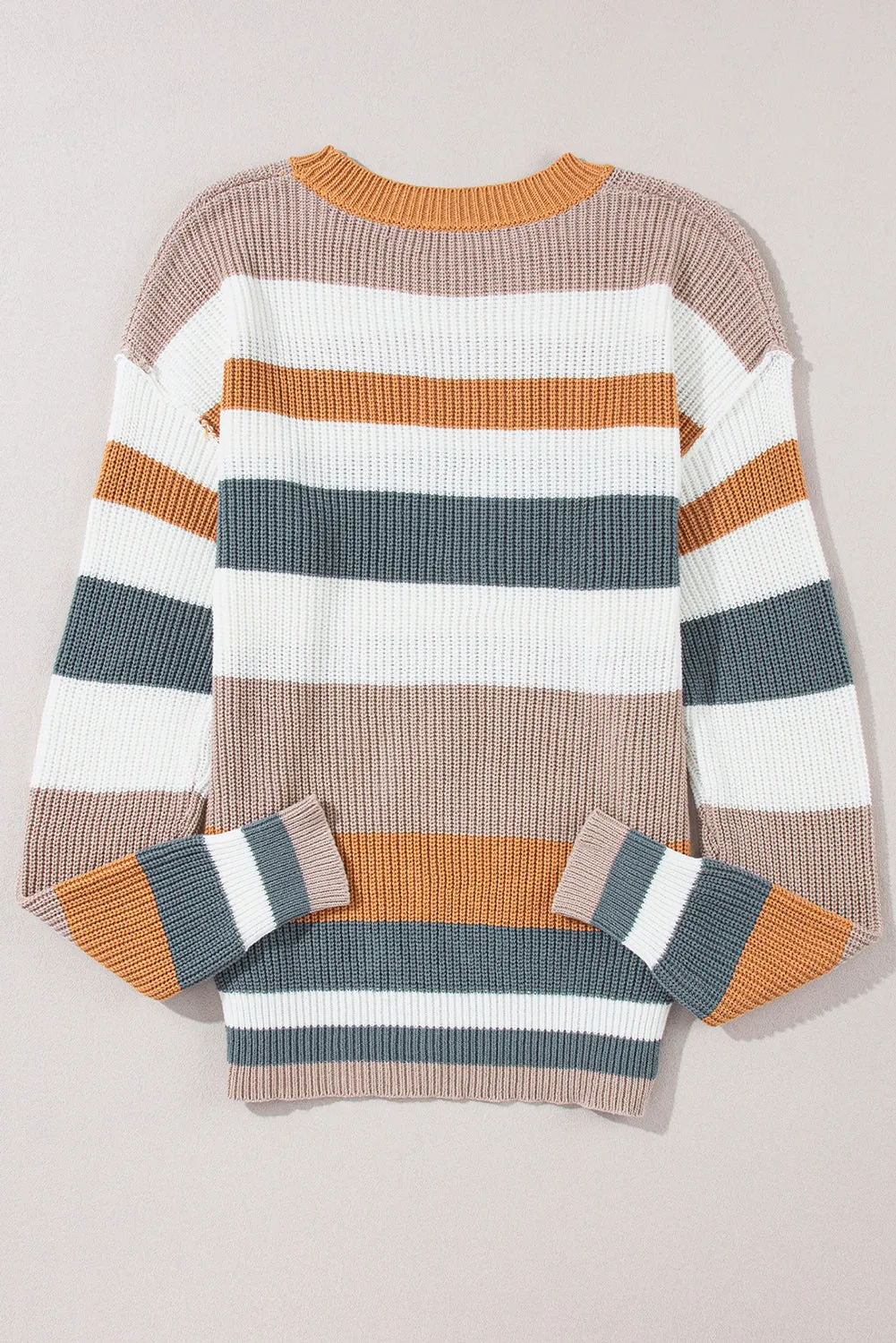 Classic Round Neck Knit Sweater