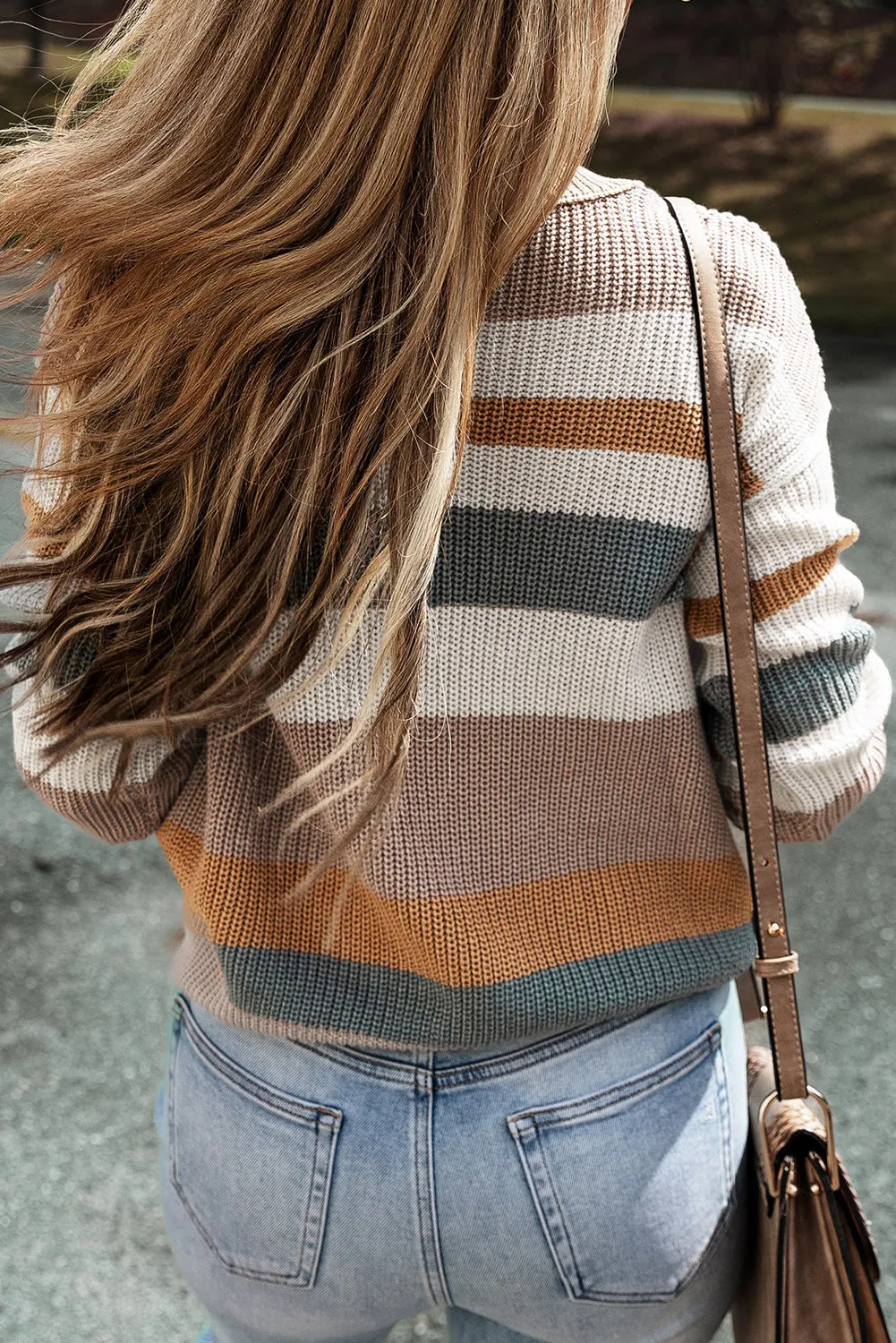 Classic Round Neck Knit Sweater