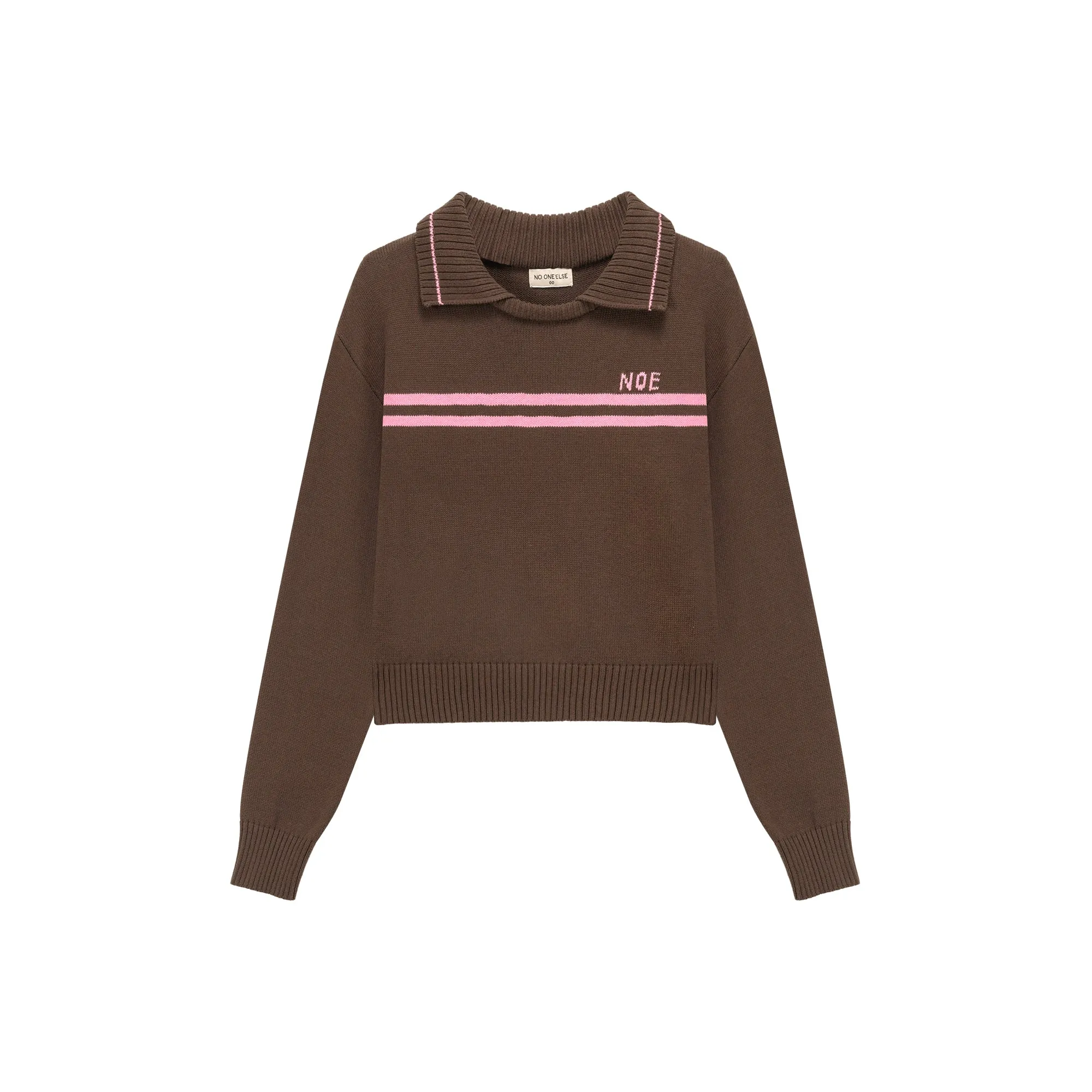 Collar Line Knit Sweater