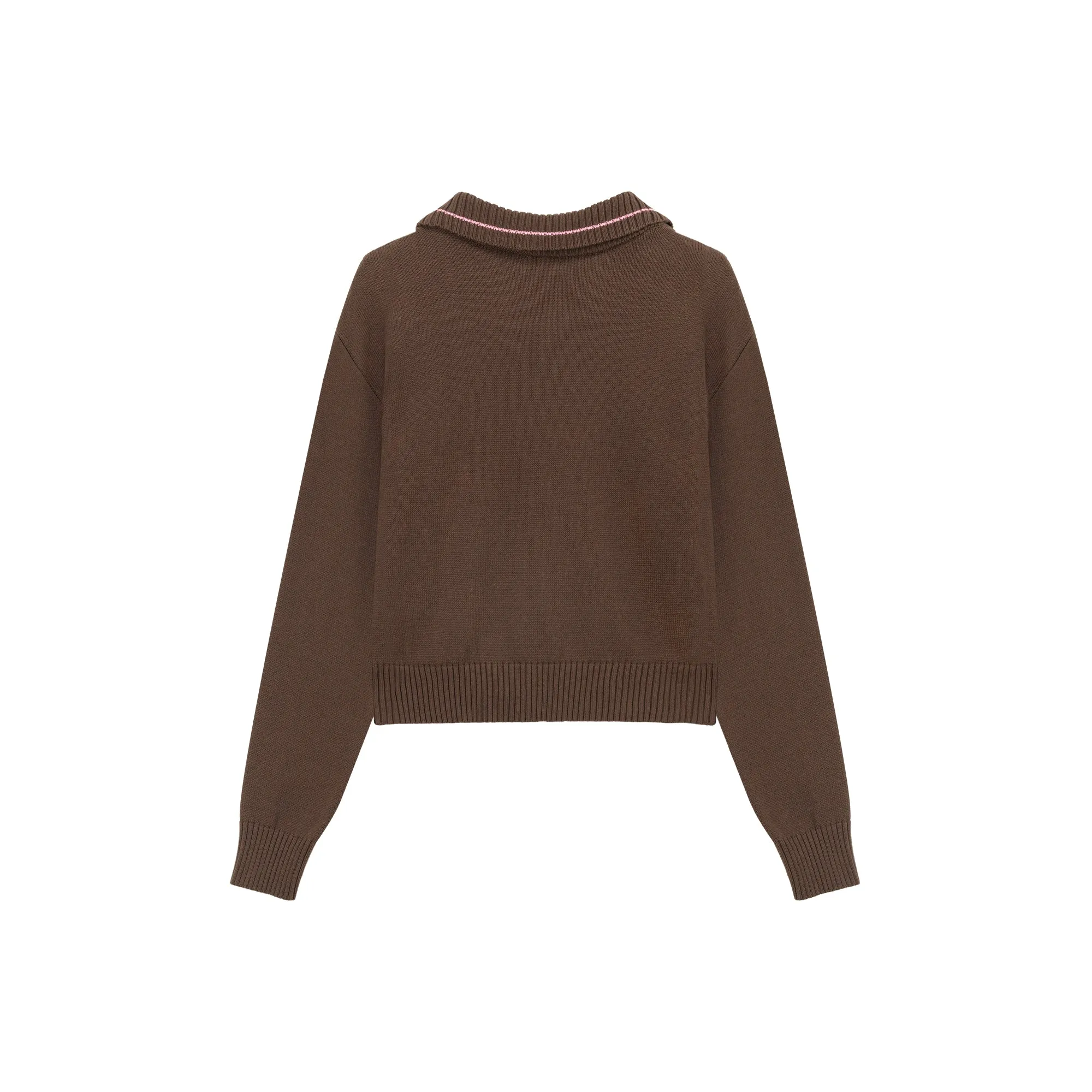 Collar Line Knit Sweater