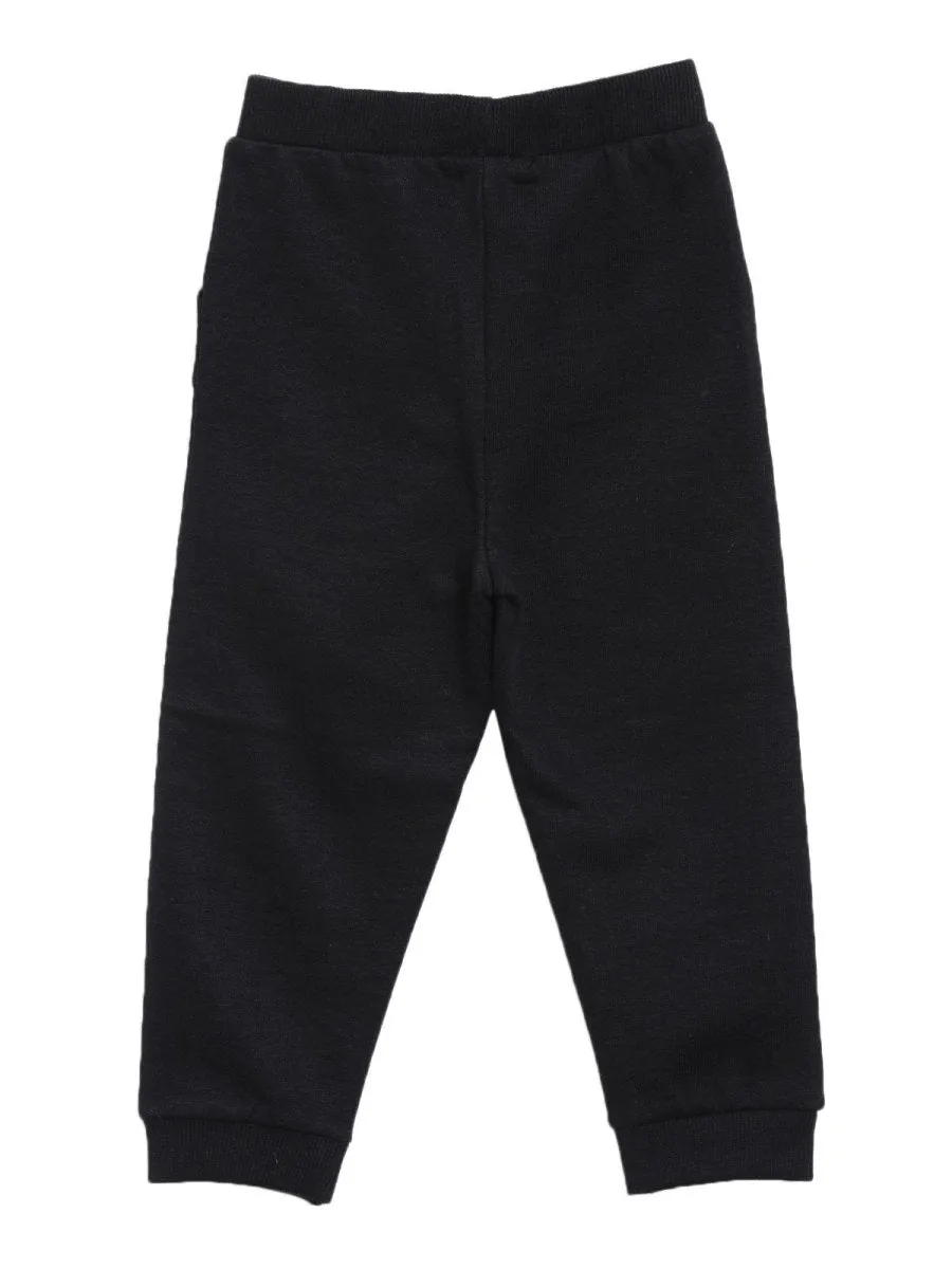 Combo of 2 Kids Winter Trousers - Black & Navy Blue