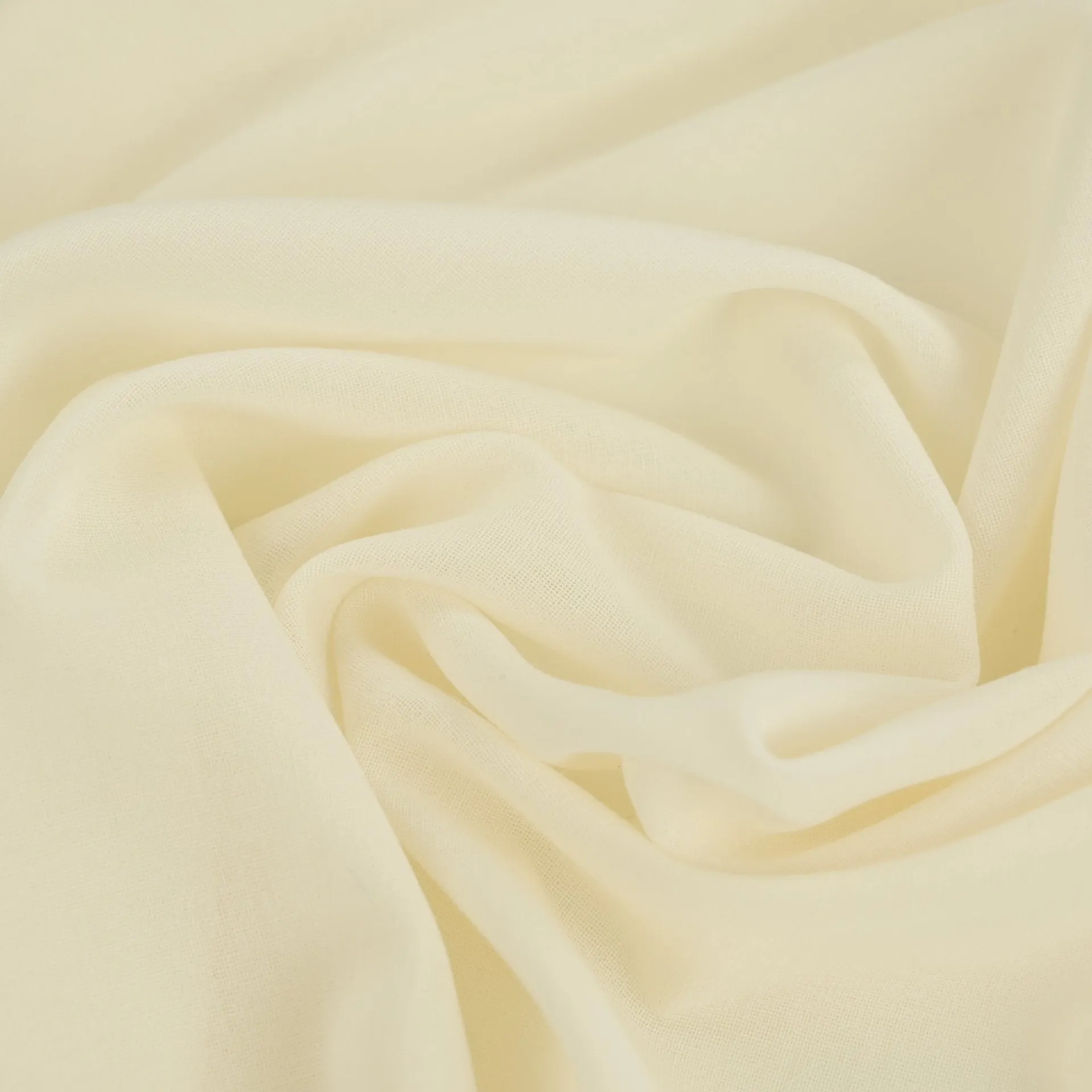 Cream Lightweight Woolen Fabric 97499