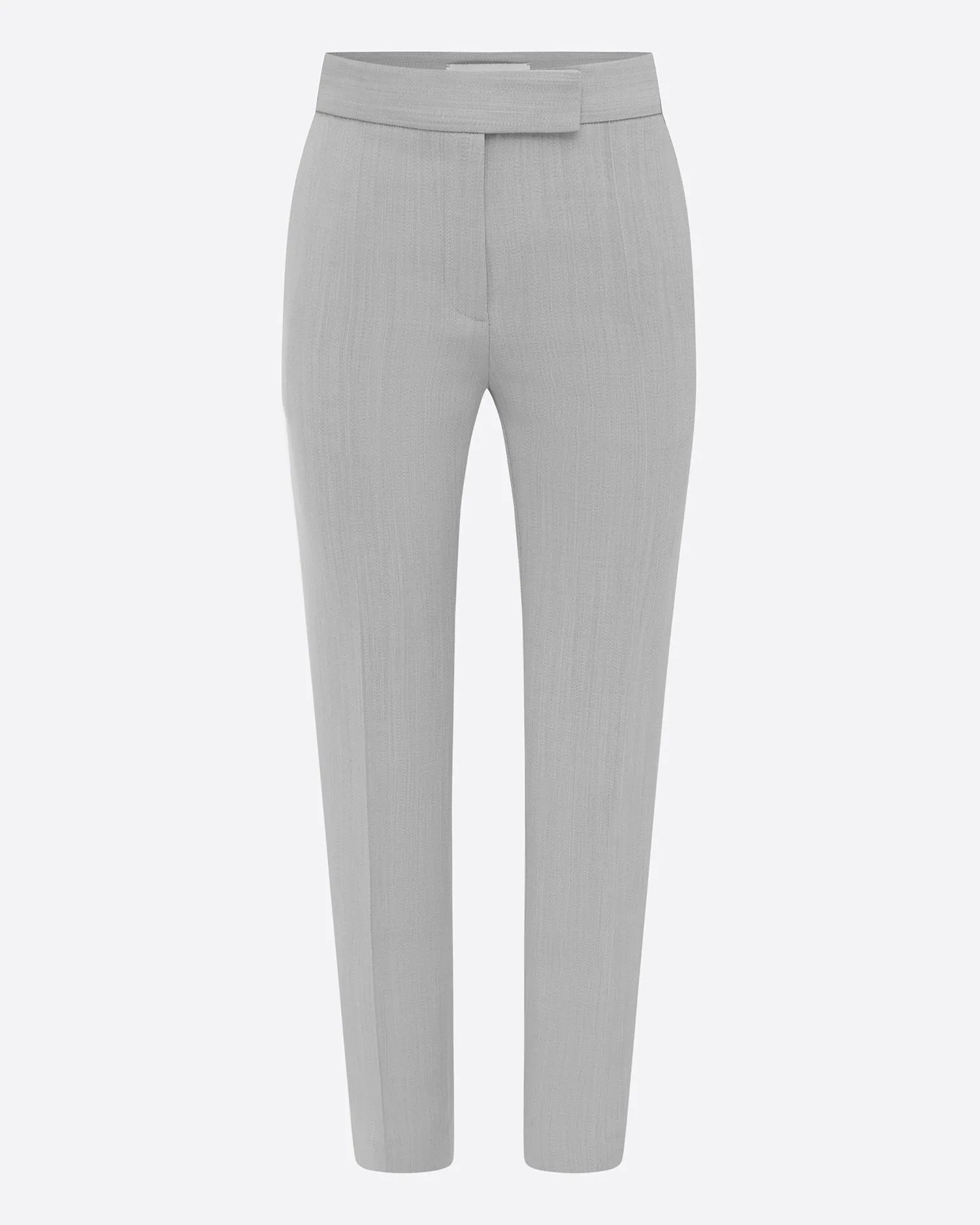 Crop Trouser in Wool Suiting