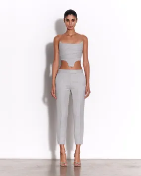 Crop Trouser in Wool Suiting