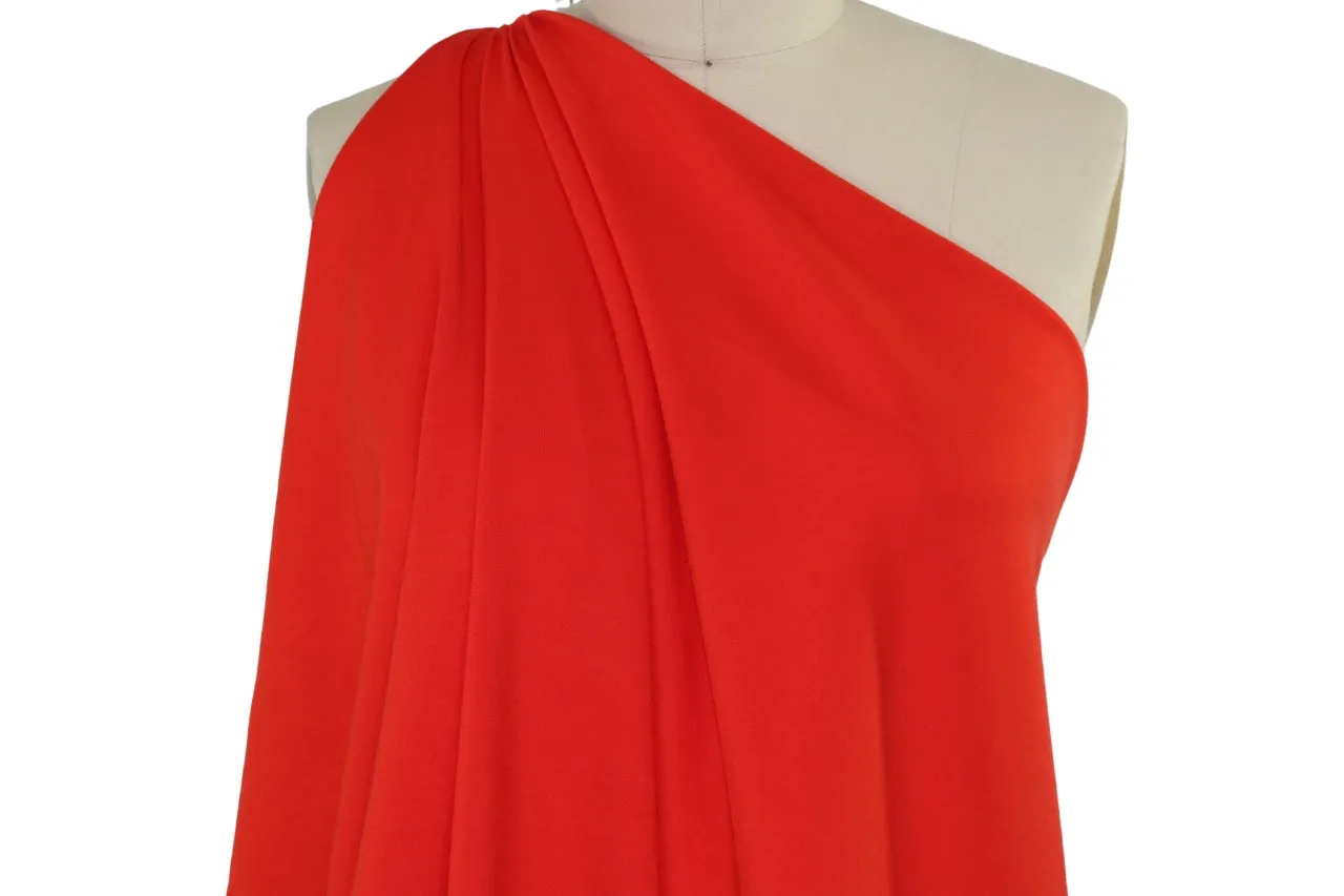 Designer Rayon Double Knit - Tomato