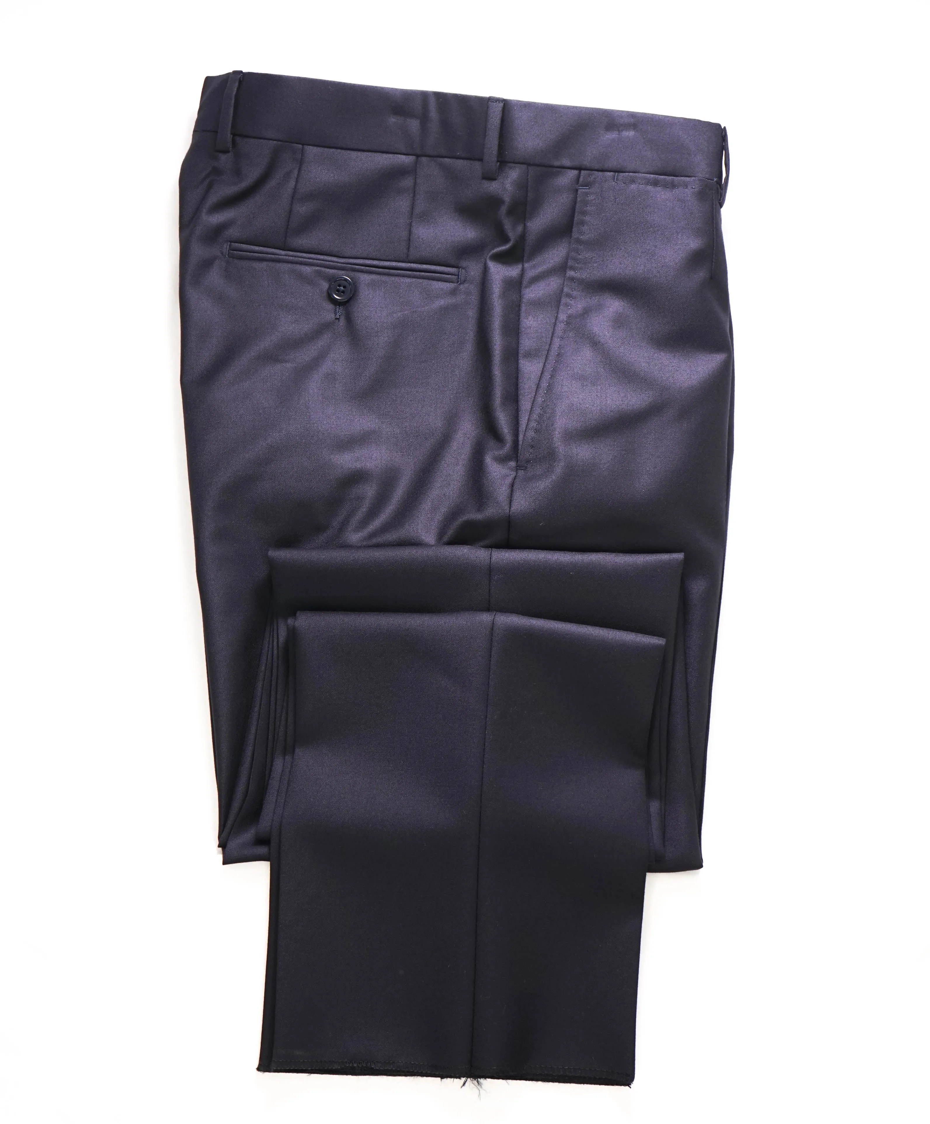 ERMENEGILDO ZEGNA - "Q22685" Navy Blue Premium Dress Pants - 30W (46EU)