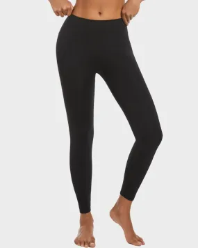 High Waist Butt Lifting Lightweight Fleece Lined Leggings