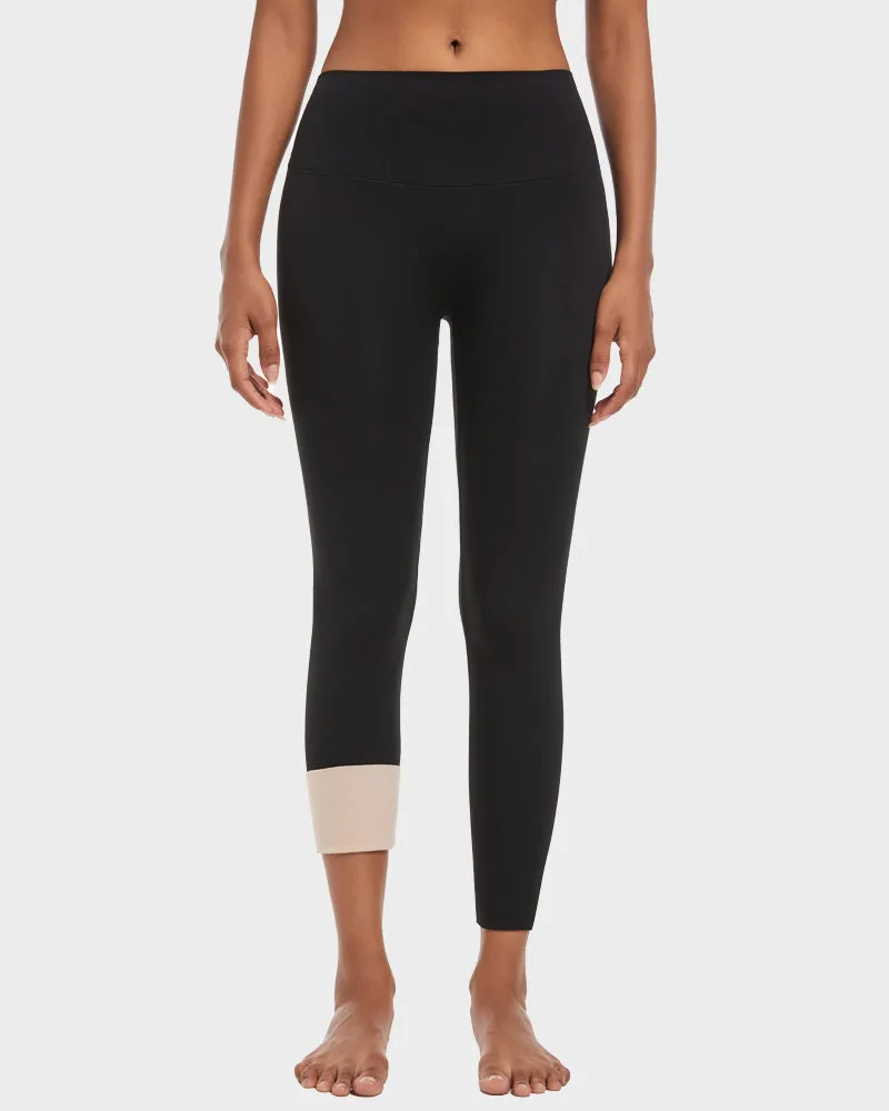 High Waist Butt Lifting Lightweight Fleece Lined Leggings