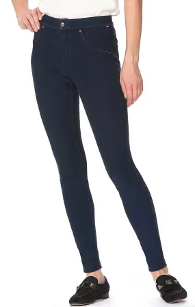 Hue Fleece Lined Blue Denim Leggings