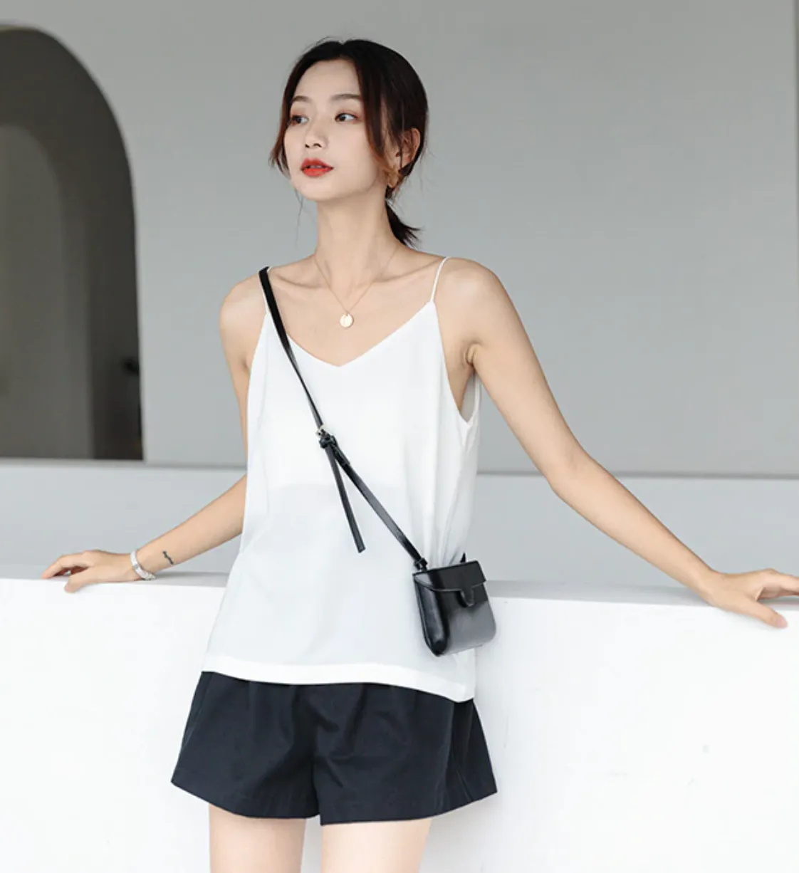 [Korean Style] Felisha Chiffon Cami