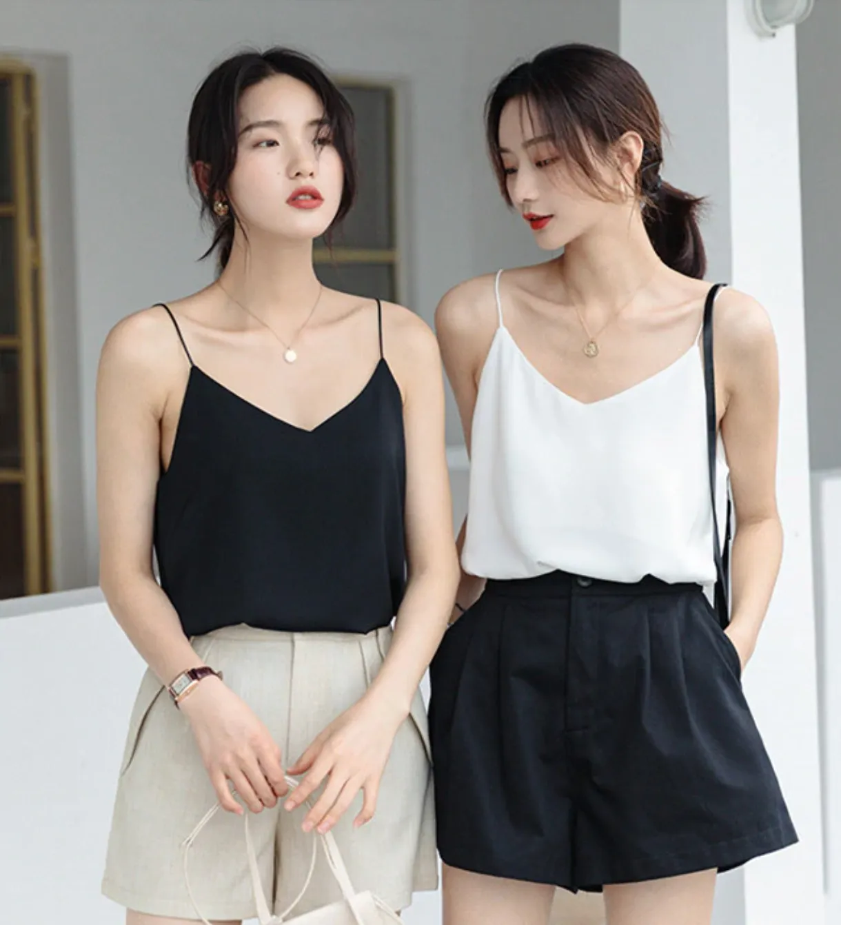 [Korean Style] Felisha Chiffon Cami