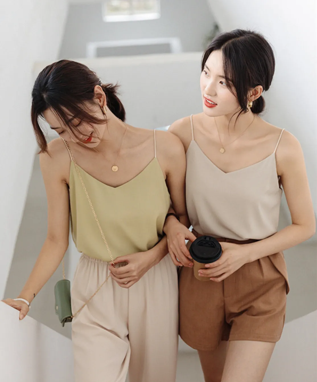 [Korean Style] Felisha Chiffon Cami