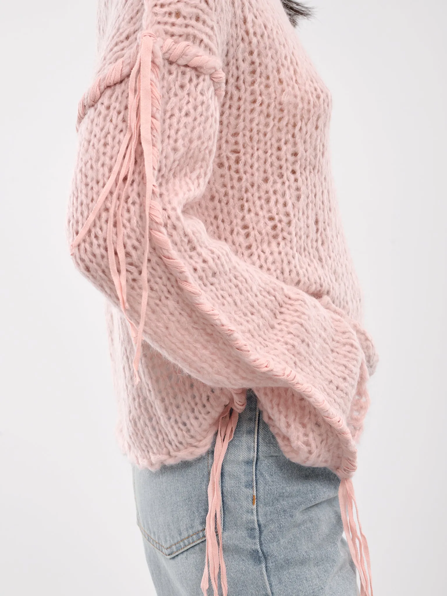 Lacing Knit Jumper (A60544-AD4-LIGHT-PINK)