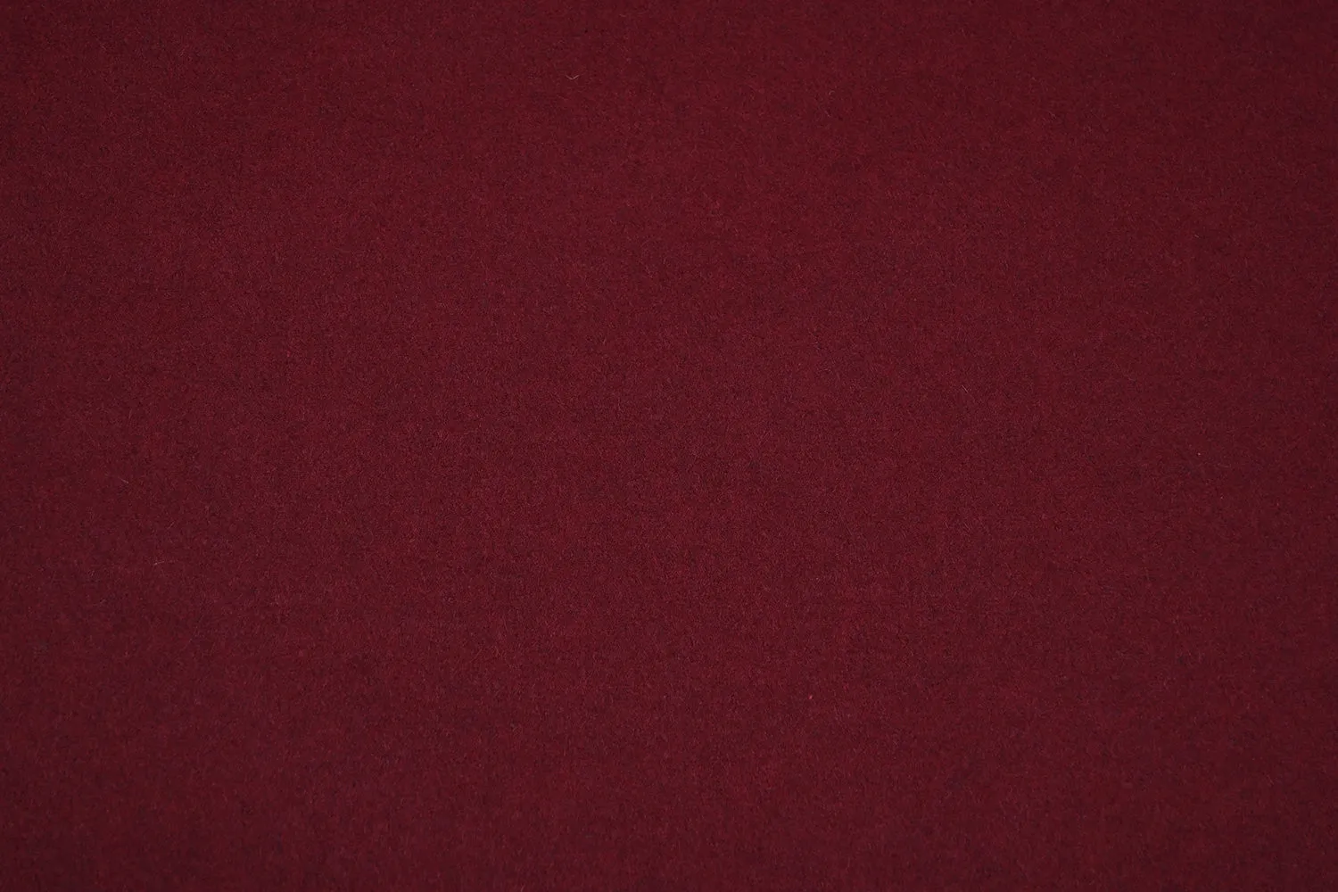 Maroon Plain Felt Wool Fabric