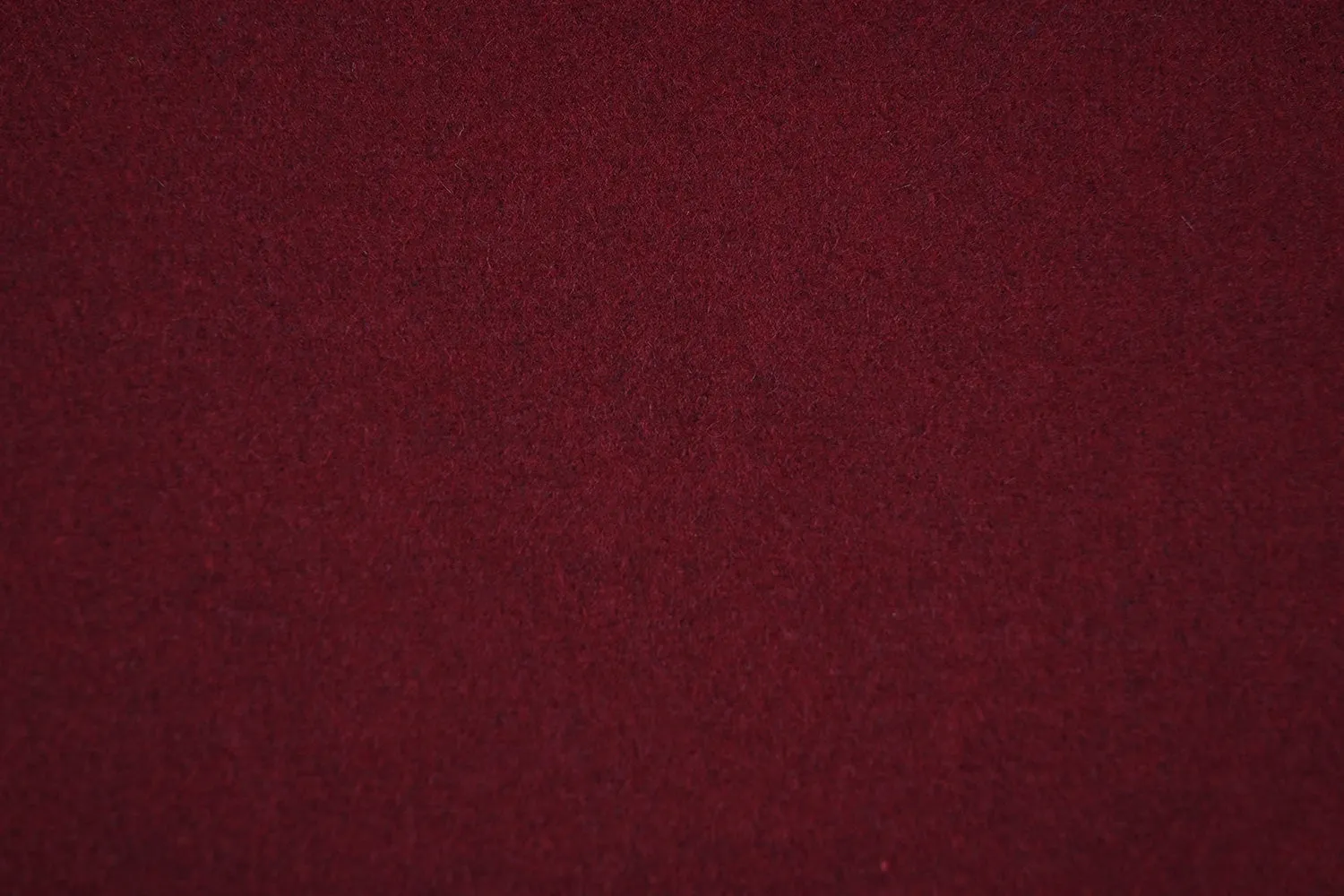 Maroon Plain Felt Wool Fabric