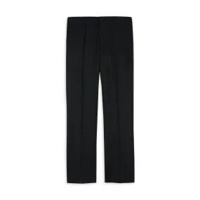 Men Mps-Volosts-Slim Fit Plain Suit Trouser - Black