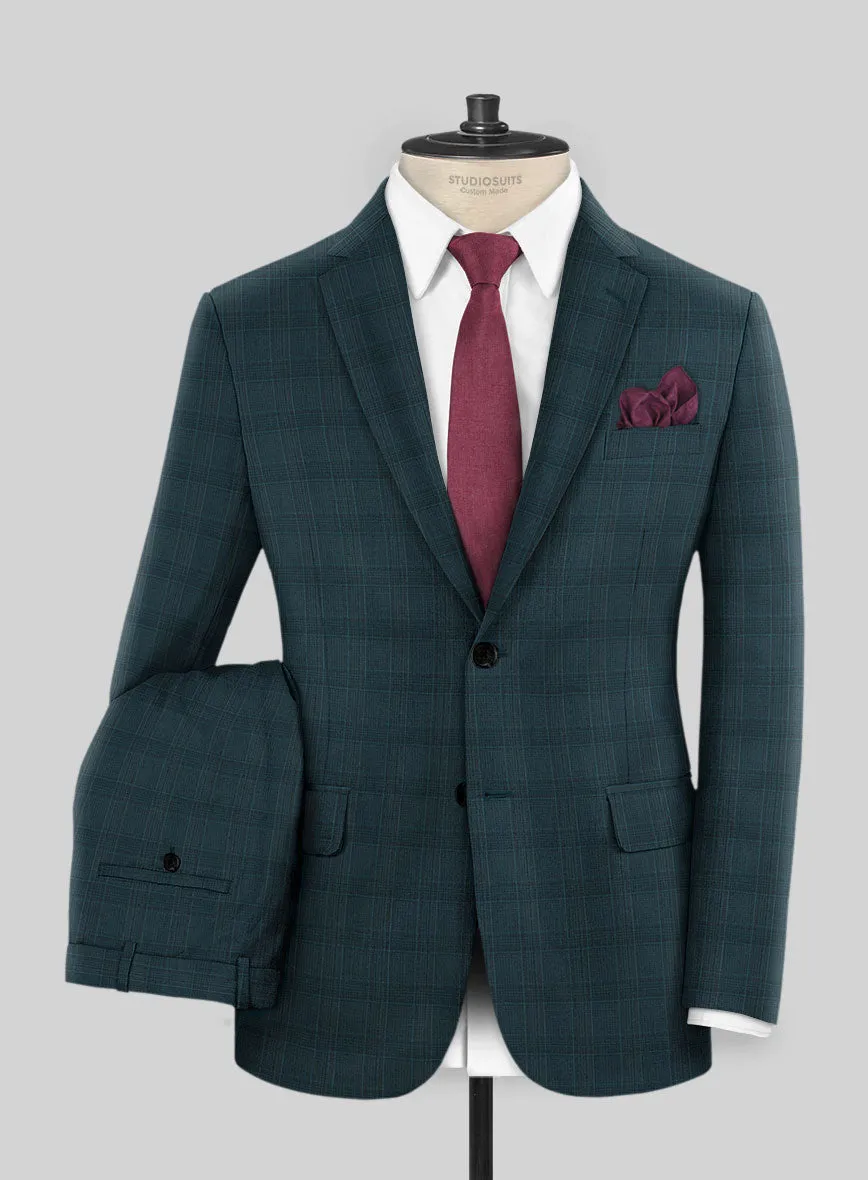 Napolean Teal Glen Suit