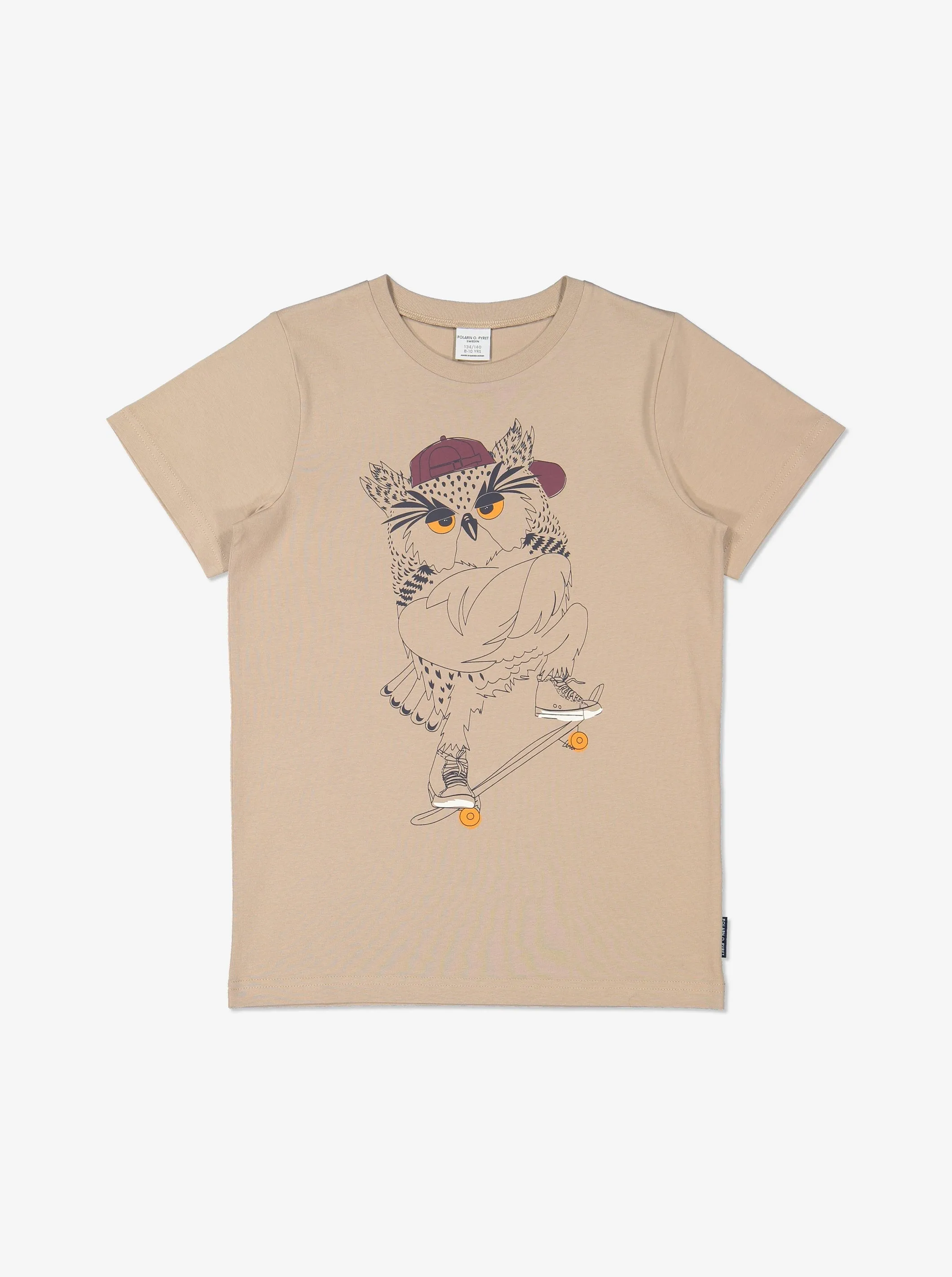 Owl Print Kids T-Shirt