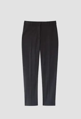 SPROUSE - Slim Anthracite Wool Trousers