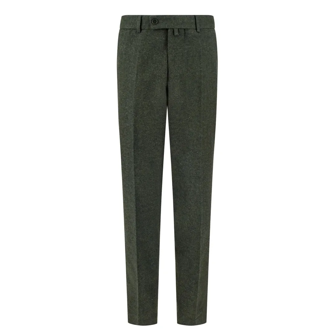 STZ11 - Men's Olive Tweed Trousers