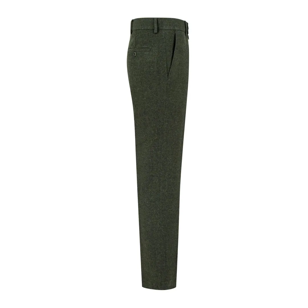 STZ11 - Men's Olive Tweed Trousers