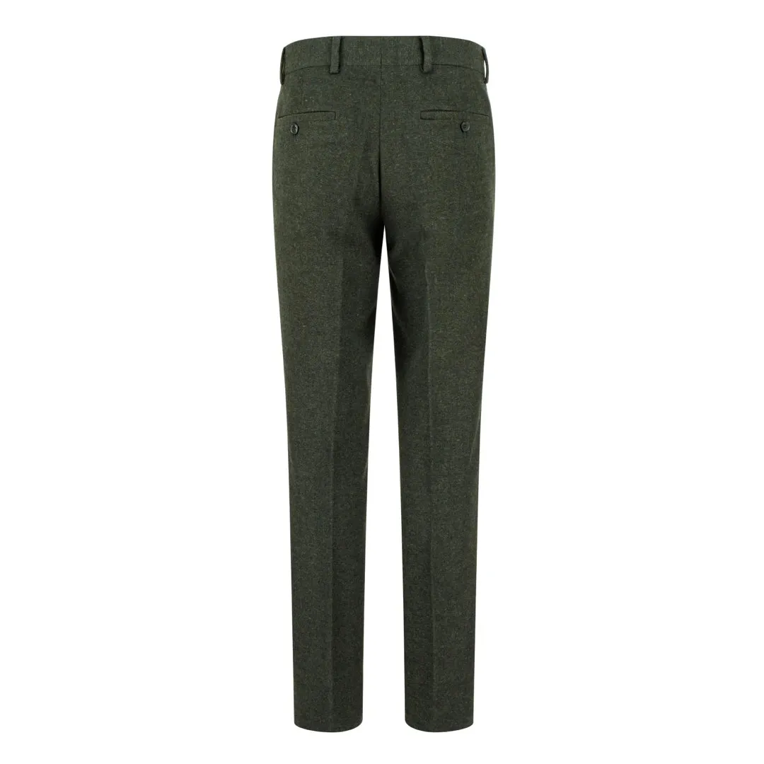 STZ11 - Men's Olive Tweed Trousers