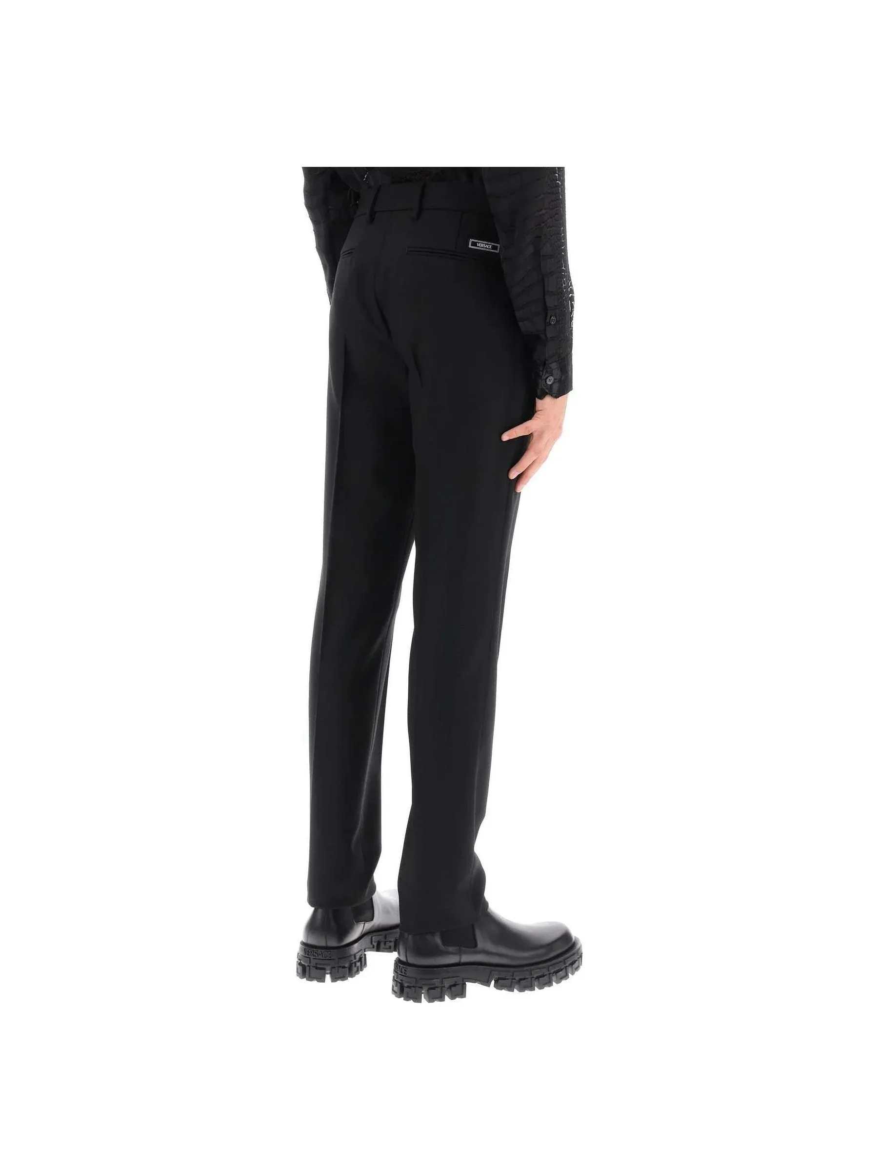 Tailoring Cigarette Wool Trousers